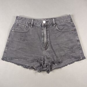 PacSun Distressed High Rise Festival Denim Shorts (26 Small)